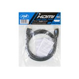 Cablu HDMI PNI H150, 1.5m, High-Speed 1.4V, Ethernet, Conectori Auriti, Full HD 1080p