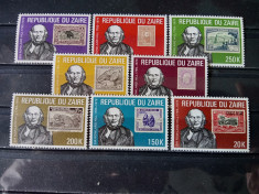 ZAIRE 1980-MNH-SIR ROWLAND HILL-SERIE foto