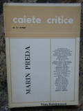 CAIETE CRITICE. MARIN PREDA (nr. 3-4 / anul 1987), Art