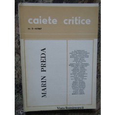 CAIETE CRITICE. MARIN PREDA (nr. 3-4 / anul 1987)