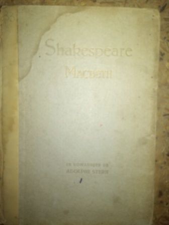 Macbeth W. Shakespeare