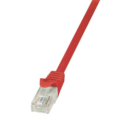 PATCH CORD UTP LOGILINK Cat6, cupru-aluminiu, 2 m, rosu, AWG24, &amp;amp;quot;CP2054U&amp;amp;quot; (timbru verde 0.08 lei) foto