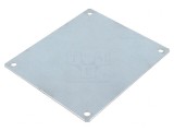 Placă de montare oțel zincată 96mm x 111mm