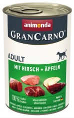 Conserva pentru caini cu vanat + mere GranCarno 400 gr