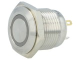 Comutator Anti-Vandalism SPST-NO 2A 36VDC IP65 16mm