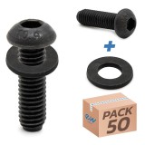 Cumpara ieftin Șuruburi - trotineta electrică Xiaomi Mi4 / Mi4 lite, 50 bucăți, negru | Motorevolution