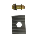 Spalator de Pahare Sticla Leziter pentru Chiuveta Catania, Jet Apa, Inox, Instalare Rapida