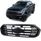 Grila sport neagra cu bara dubla, potrivita pentru Ford Ranger T8 19-23 2.0 TDCi Performance AutoTuning