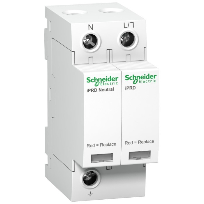 Descarcator cu transfer la distanta 1P+N 350V 40kA Schneider A9L40501