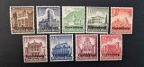 Germania Nazistă / Ocupația Luxemburg 1940 Seria Completă "Winterhilfswerk Teritoriile Anexate" cu Supratipar "Luxemburg" Neștampilată - CKL2