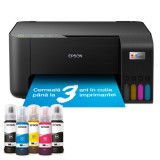 Multifunctional inkjet color CISS Epson EcoTank L3230, A4, 10 ppm, USB, cerneala inclusa, negru
