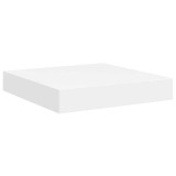 Cumpara ieftin Raft de perete suspendat, alb, 23x23,5x3,8 cm, MDF