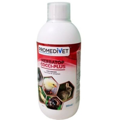 Solutie impotriva coccidiozei, Herbatop Cocci-Plus 500ML foto