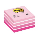 Cumpara ieftin Cub notite adezive Post-it Aquarelle 76mm x 76mm 450 file/bucata Notite adezive Post-It Aquarelle 450 file roz