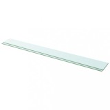 VidaXL Rafturi, 2 buc., 110 x 12 cm, panouri sticlă transparentă 3051587