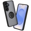 Husa Neagra Techsuit Glinth pentru Samsung Galaxy S25 S931, Protectie Zgarieturi, Socuri