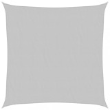 Cumpara ieftin Parasolar, gri deschis, 2x2 m, 100% poliester Oxford