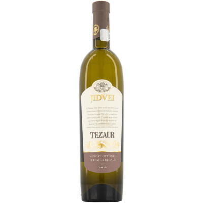 Vin Alb Sec Jidvei Tezaur Muscat Ottonel si Feteasca Regala, 0.75 L, 12% Alcool, Vin Jidvei, Vin Alb Jidvei, Vin Sec Jidvei, Vin Jidvei Tezaur MO FR, foto