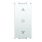 Intrerupator jaluzele cu revenire 1M Thea Optima Panasonic alb P-TO1.J.R
