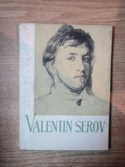 VALENTIN SEROV de G. E. LEBEDEV , 1958 foto