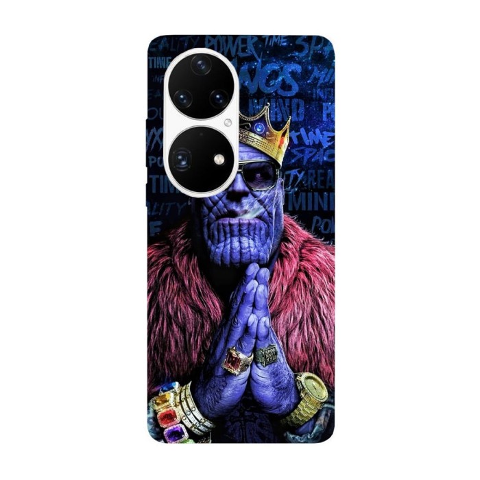Husa compatibila cu Huawei P50 model Perfectly Balanced, As All Things Should Be Thanos, Silicon, TPU, Viceversa