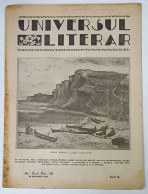 UNIVERSUL LITERAR , No. 48 , 1927 foto