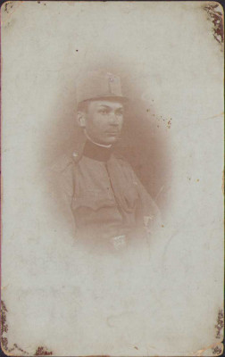 HST P138 Poza militar voluntar 1906 IR 43 Caransebeș foto