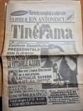 ziarul tinerama 1 - 7 septembrie 1991