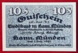 Germania notgeld 10 pfennig 1921 Hann. M&uuml;nden **