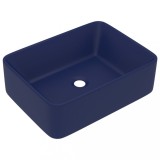 Cumpara ieftin Chiuveta de baie lux, albasru inchis mat, 41x30x12 cm, ceramica