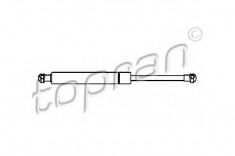 Amortizor capota BMW Seria 7 (E38) (1994 - 2001) TOPRAN 501 286 foto