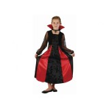 Costum carnaval Devil Vampire pentru fete, marime 130/140 cm ( 8-10 ani)