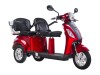 Triciclu Electric ZT-18 TRILUX 1000W, 60V 20Ah, 2 Persoane, 25km/h, 60km Autonomie, Fără Permis - Roșu