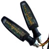 LED Motociclete ATV Lumini Dynamic Semnalizatoare DRL Galben 12v