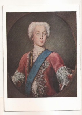 FA95 -Carte Postala- SCOTIA- Scottish National Portrait Gallery - Antonio Davin, Prince Charles Edward Stuart, necirculata foto