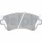 DELPHI LP1737 set placute frana,frana disc