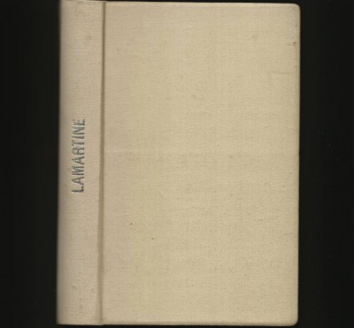 LAMARTINE - CARTE &amp;Icirc;N FRANCEZĂ foto