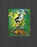 COMORES 1976 FAUNA ANIMALE PROTEJATE MAIMUTE PASARI ZIBETE, Nestampilat