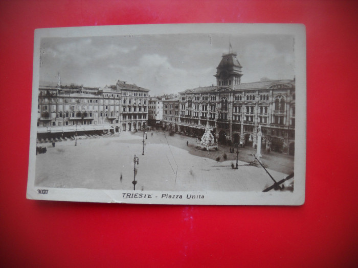 HOPCT 67094 PIATA UNITA-TRIESTE IN 1926-ITALIA -STAMPILOGRAFIE-CIRCULATA