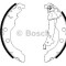 Set saboti frana PEUGEOT 406 (8B) (1995 - 2005) BOSCH 0 986 487 549