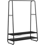 Cuier Vasagle Negru 100x45x160 cm