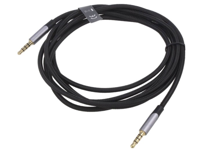 Cablu Audio Jack 3,5mm 4pin Aurit