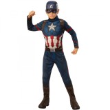 Cumpara ieftin Costum Captain America pentru baieti - Avangers 140 cm 8-10 ani