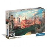 Puzzle Clementoni Londra: Podul Westminster 500 piese Compact