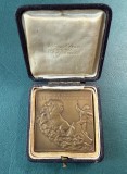 Placheta Jubiliara Meeting Aviatic international Bucuresti 1938 Mihail Pantazi
