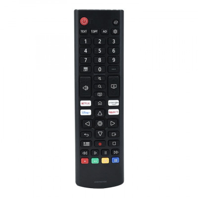 Telecomanda TV pentru LG Smart AKB76037605, AKB76037601, 32LQ63006LA, 32LQ570B6LA, 32LM6370PLA, 32LQ63806LC, 43UP75003LF, 50UP75003LF, neagra foto