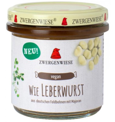 Crema Tartinabila Ca si...Leberwurst Bio 140 Grame Zwergenwiese foto