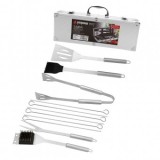 Set de scule Strend Pro Grill, pentru gratar si prajire, 12 bucati, in cutie, Slovakia Trend