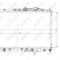 NRF 56078 EASY FIT Radiator, racire motor