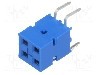 Conector cablu-placa, 4 pini, mama, AMPHENOL - 71991-802LF